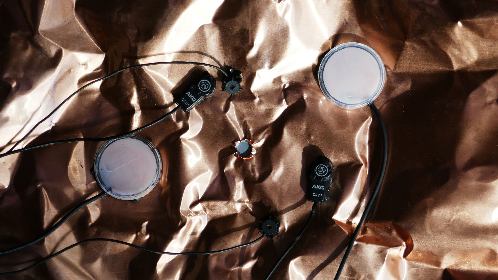 2025-07-21 Das kleine Regen Rhythmus Orchester Kupferblech (Vocoder und Tape Echo Mix live)